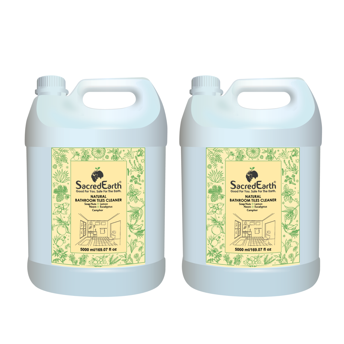 Natural Bathroom Tiles Cleaner