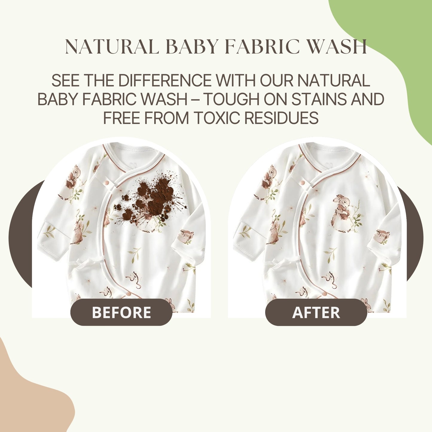 Natural Baby Fabric Wash