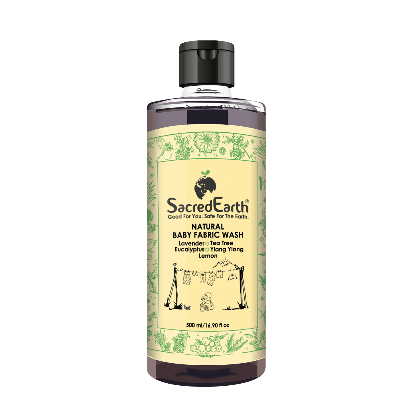 Natural Baby Fabric Wash