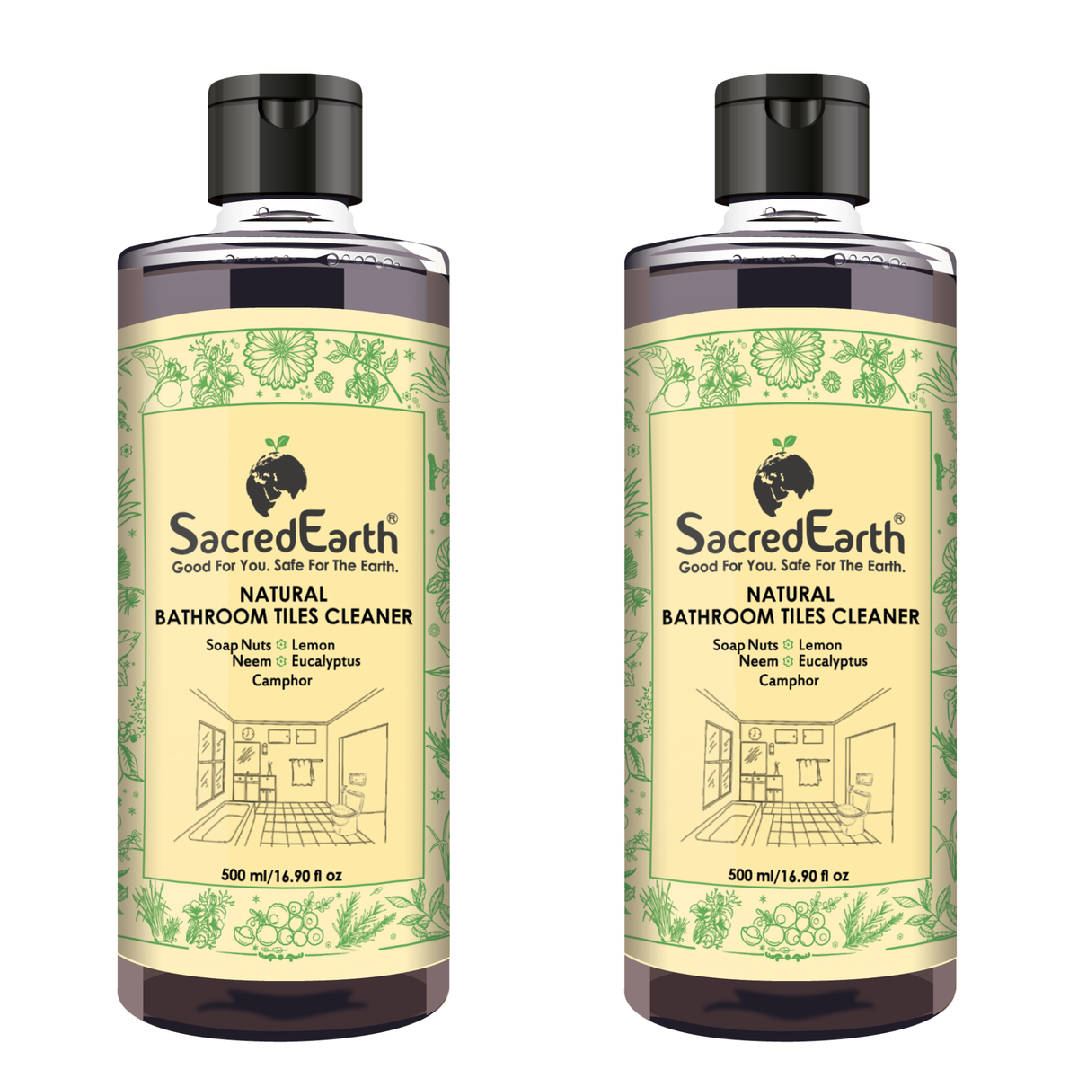 Natural Bathroom Tiles Cleaner