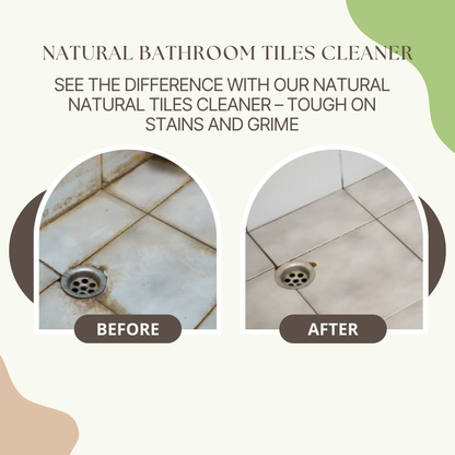 Natural Bathroom Tiles Cleaner