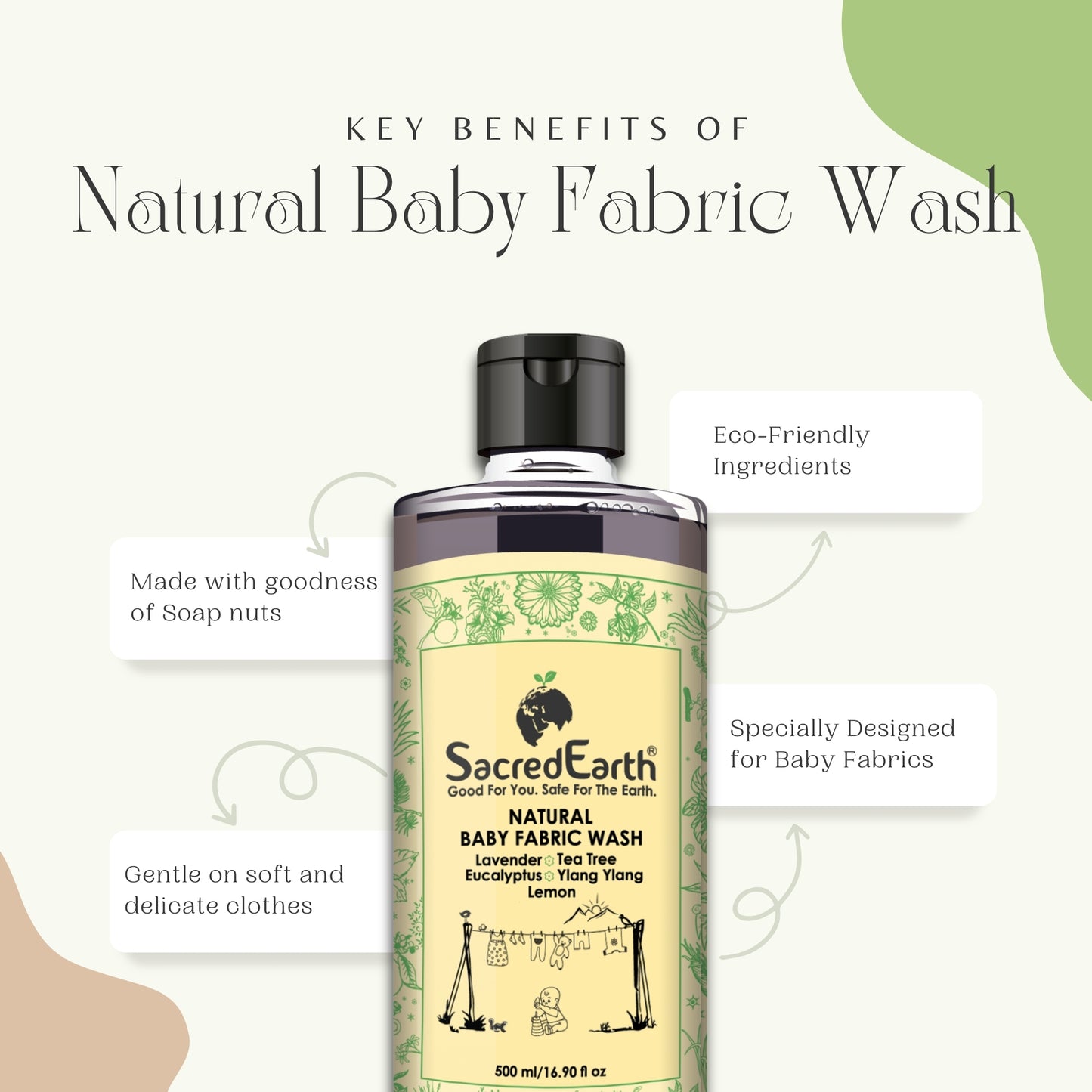 Natural Baby Fabric Wash