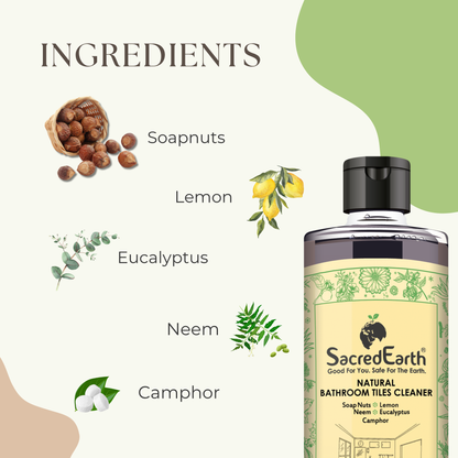 Natural Bathroom Tiles Cleaner