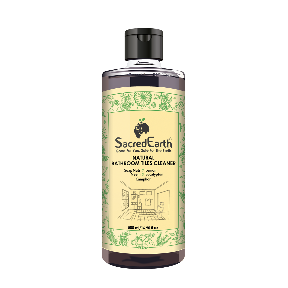 Natural Bathroom Tiles Cleaner