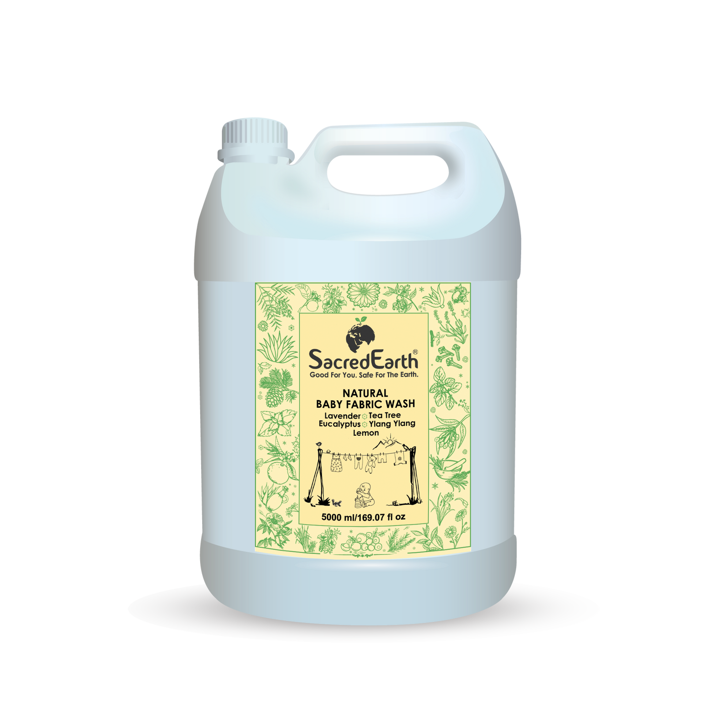 Natural Baby Fabric Wash