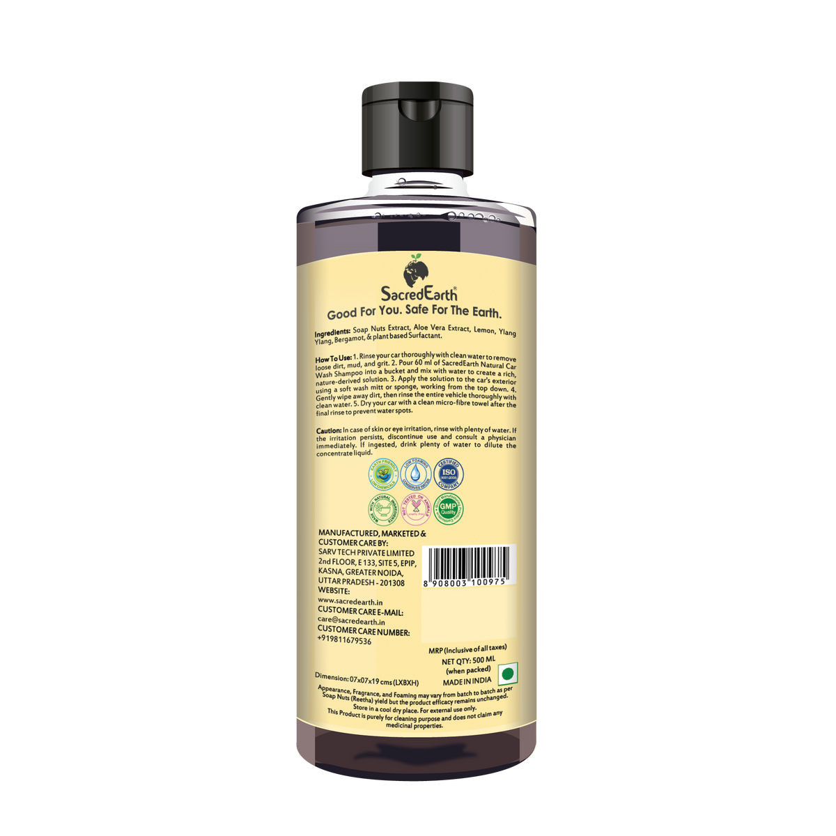 Natural Car Wash Shampoo
