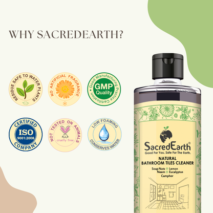 Natural Bathroom Tiles Cleaner